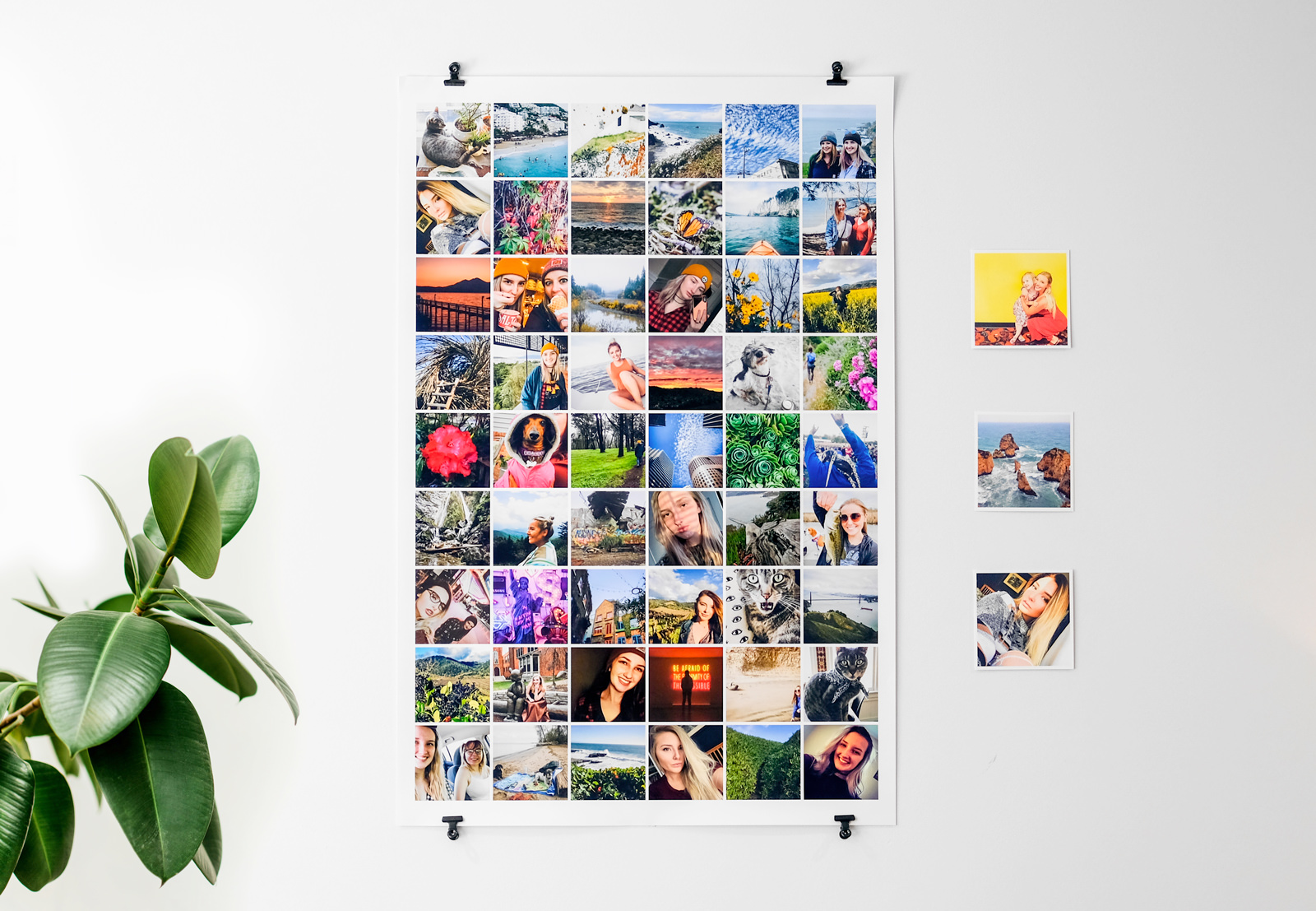 Instagram Grid Poster Print Your Instagram Photos on a Poster