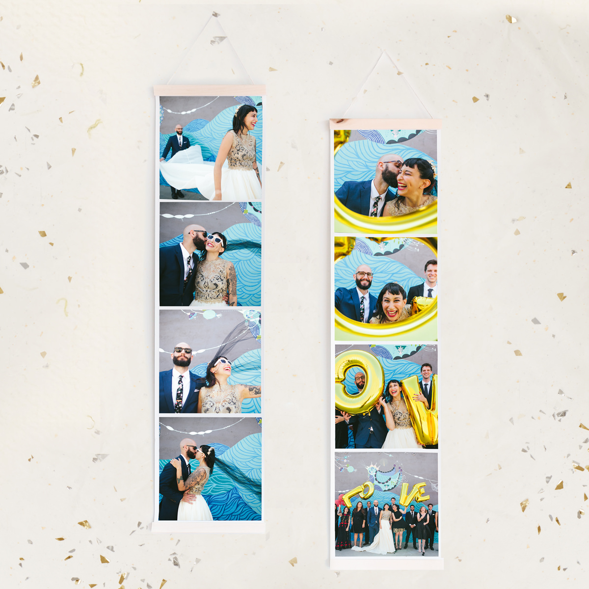 Giant Photo Booth Strips