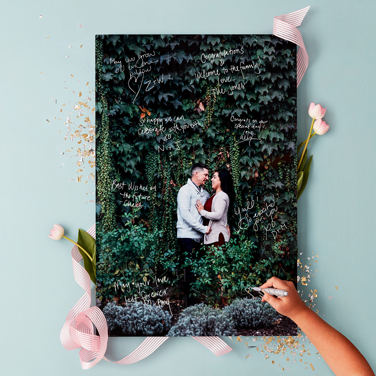 Metal Print as a Unique Guest Book